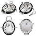 304 stainless steel Cornelius Keg Lid New Replacement Corny Keg (Soda Keg) Lid with New O-ring for Cornelius or Firestone Kegs for homebrew beer kegging primary