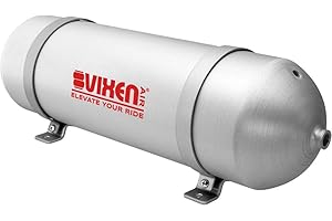 Vixen Air 3 Gallon (12 Liter) 6 Ports Suspension/Train/Horn Seamless Aluminum Air Tank System/Kit 200 PSI VXT3000SA