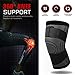 MoKo Knee Braces for Knee Pain [2 Pack], Women Men Adjustable Knee Compression Sleeve Stabilizers Support with Straps for Arthritis Meniscus Tear, Running, Sport, Weightlifting, Basketball, Volleyball