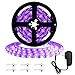 Onforu 49.2ft LED Black Lights Strip Kit, 900 Units Lamp Beads, 12V Flexible Black light Strip Lighting, 15M Black Light LED Strips for Glow Party, Bedroom, Game Room, Night Club, Halloween Decoration