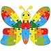 Wooden Animal Puzzle, Misaky Jigsaw Letter Blocks Kid Learing Educational Toy