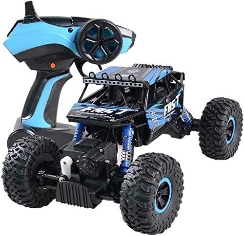 高速2 4g1 18 Rcトラック玩具 ビッグフットクライミングrcクローラー 高速衝撃吸収および