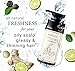 Ginger Rhizome & Kaffir Lime Shampoo - Natural Oily Scalp & Greasy Hair Treatment - Men & Women - Pure Thickening, Growth & Volume - No Paraben, No Fragrance, No SLS, SLES