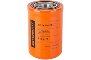 GETOPAUTO P164375 6661248 Hydraulic Oil Filter Replace LVA10419 6630977 BT8840-MPG HF6552 51455 6599543 Compatible with Bobcat 730 731 732 741 843 853 A220 A300 S100 S130 T110 T140 110 4044M 4049R