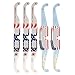 Komene Solar Eclipse Glasses CE and ISO Certified Safe Shades Spectacles for Direct Sun Viewing Eye Protection 5-Pack