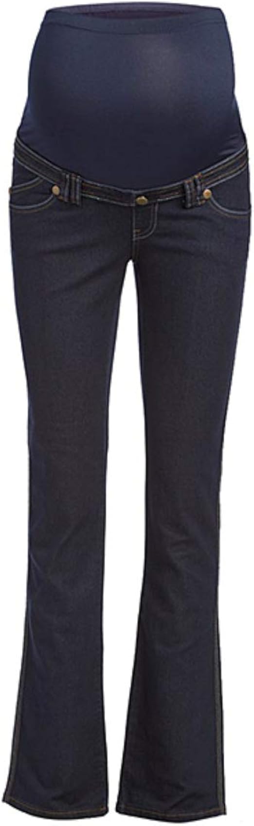Buy Rumor Has It OverBelly Maternity Flare Jeans (Large, Rinse) at