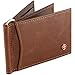 Alpine Swiss RFID Blocking Mens Leather Deluxe Spring Money Clip Wallet