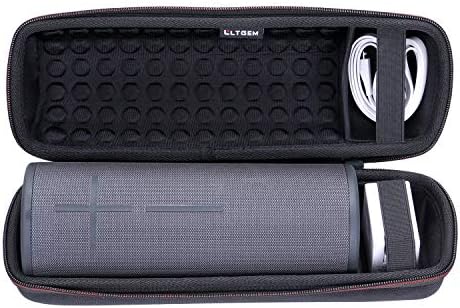 LTGEM Travel Carrying Case for Ultimate Ears UE MEGABOOM 3 Portable Bluetooth Wireless Speaker. Fits USB Cable and Charger.