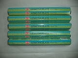 HEM Lemongrass 100 Incense Sticks (5 x 20 Stick Packs)