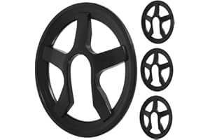 Gogogmee 4Pcs Plastic Bike Chain Guard Protector Cover, 38 Teeth Bicycle Chainring Cover for Mountain and