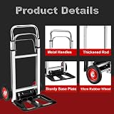 Vivo Technologies Folding Hand Truck Aluminium 90 kg Heavy Duty view 3