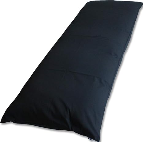 Amazon Co Jp ビーバイ 長座布団カバー オックス無地 日本製 カバー 70cm 180cm ごろ寝マット カバーのみ ブラック メール便 おしゃれ 黒 無地 シンプル クッションカバー ホーム キッチン