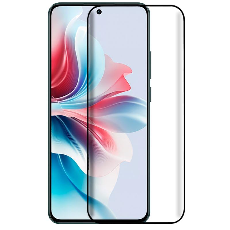 Cool Tempered Glass Screen Protector for Oppo Reno 11F 5G (FULL 3D Black)