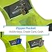 The Rocky Peak NEW Best Reflective Running Vest w/ Pocket - #1 Recommended Safety Gear - Great for Biking, Cycling, Walking for Men & Women (Large)