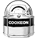 COOKEON 6 qt Stackable Insert Pans for Instant Pot - Stainless Steel Pots and Lids - Steamer Pots for Electric Pressure Cooker with PIP Recipe eBook - 2 Interchangeable Lids - Accessories Instant Pot