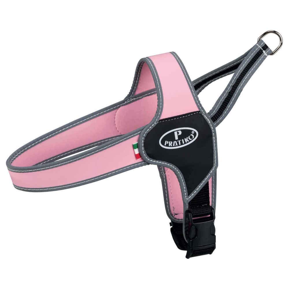 Pratiko norwegian harness Apollo, S-M: 40-55 cm, pink