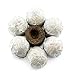Pu-erh Tea Ball Cakes (20-pack), 20 Pu'er Tea Tuo Cha Bird's Nest Shape Cakes, Fermented Loose Leaf Pu erh Tea, 60+ Servings in Square Black Metal Tin