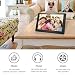 Digital Photo Frame 10 Inch, Electronic Picture Frames with 1280 x 800 HD IPS LCD and Motion Sensor, USB SD/SDHC Slot, 720P/1080P Video Player/Calender/E-Book, Remote Control Included (Black)thumb 2