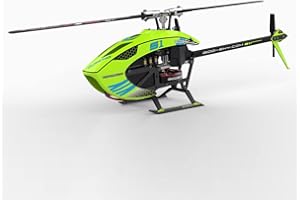 HELIDIRECT Goosky Legend S1 Mini 3D RC Helicopter Compatible with Pulse 300mAh 50C 7.4V 2S Lipo Battery - Remote Control Helicopter Model Toy for Adult (BNF) (Green)