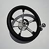 Yacht-Boat-SS-Wheel-With-PVC-Foam-Knob-5-Spoke-Size-115