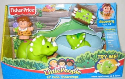 fisher price triceratops dinosaur