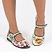 Hot Chocolate Design Chocolaticas Tattoo Women's Mary Jane Flat Multicoloured US Size: 6