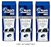Head & Shoulders, Full & Thick Advanced Thickening Tonic For Men. 2X Fuller, Thicker Hair, 4.2 Oz. Pack of 3.