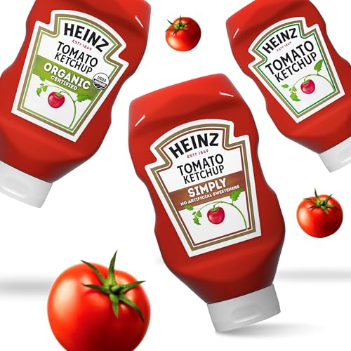 HEINZ SIMPLY TOMATO KETCHUP WITH NO ARTIFICIAL SWEETENERS (31 OZ BOTTLE)