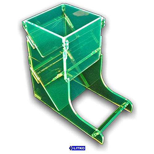 Dice Tower, Fluorescent Green (1)
