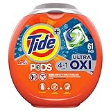 Tide PODS 4 in 1 HE Turbo Laundry Detergent , 61 Pacs