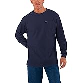 Wrangler Big and Tall Heavyweight Long Sleeve Pocket T-Shirt for Men