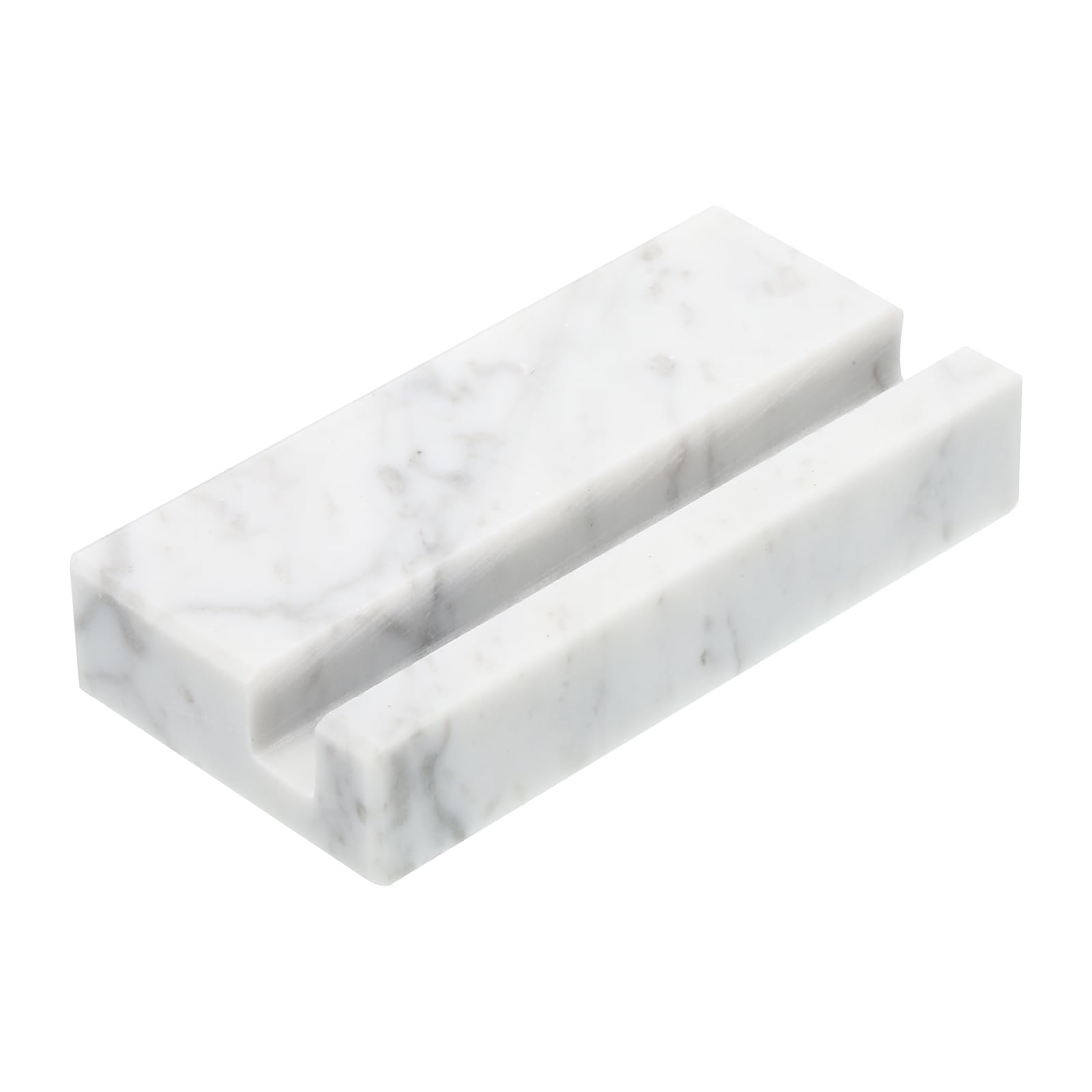 PATIKIL Business Card Holder, Marble, White