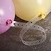 Tatuo 49 Feet Balloon Arch Strip Tape Clear Balloon Garland Kit for Wedding Party Decorations