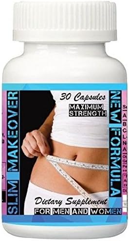 SLIM MAKEOVER SLIMMING CAPSULES. 60 Days Money Back Guarantee! 30 Capsules.