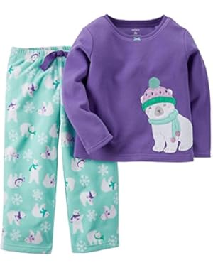 Baby Girls' 2 Piece Pj Set-Polar Bear