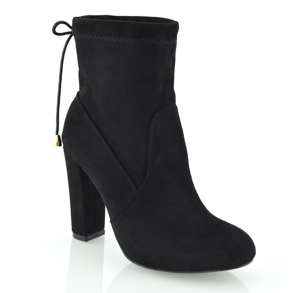 ladies pull on ankle boots