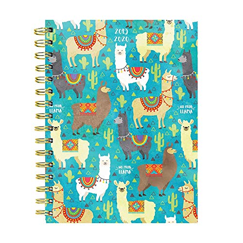 F.r.e.e No Prob Llamas Medium Daily Weekly Monthly 2020 Planner: July 2019 - June 2020 (Academic School Year T.X.T