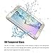 [2 PACK GOLD] Samsung Galaxy S6 Edge Plus Screen Protector, DONWELL Full Screen Coverage Tempered Glass Screen Cover Compatible Galaxy S6 Edge+/SM-G928 [3D Curved] [Edge to Edge] [Bubble Free]