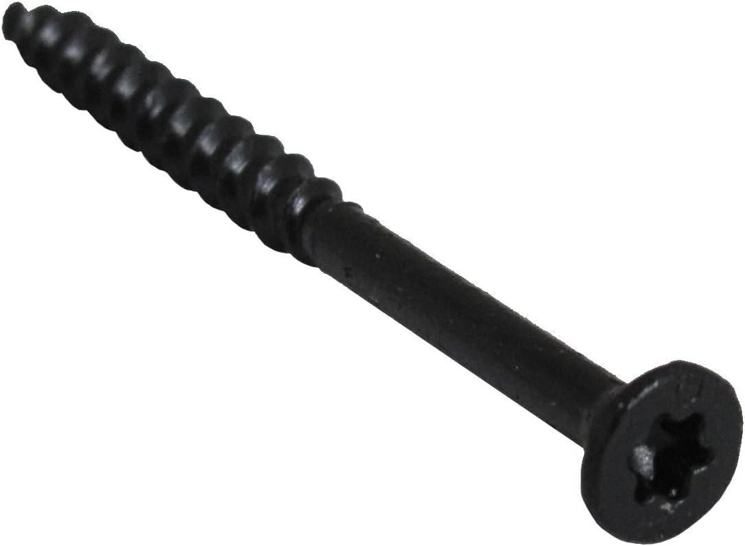 Grip Rite Prime Guard Grip Rite P158STBL67#8 x 1-5/8" Exterior Star Drive Screws, Black (67