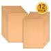 12 Pack Notebook Journals for Travelers Kraft Brown Cover Notepad, A5 Size Paper (8.25