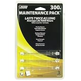 Feit Electric BPQ300/MP-130 300-Watt Double-Ended Halogen Bulb, Clear, 3 Pack