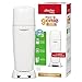 Playtex Baby Diaper Genie Elite Diaper Pail System with Front Tilt Pail for Easy Diaper Disposal, White
