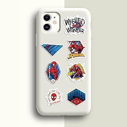 50pcs Spiderman Stickers for Kids, Cool Cartoon