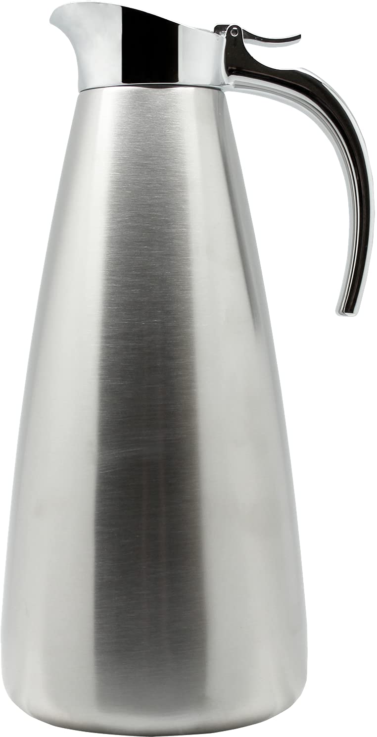 Pioneer SVP-1300 Vacuum Carafe Server, Stainless Steel, 1.3 liters
