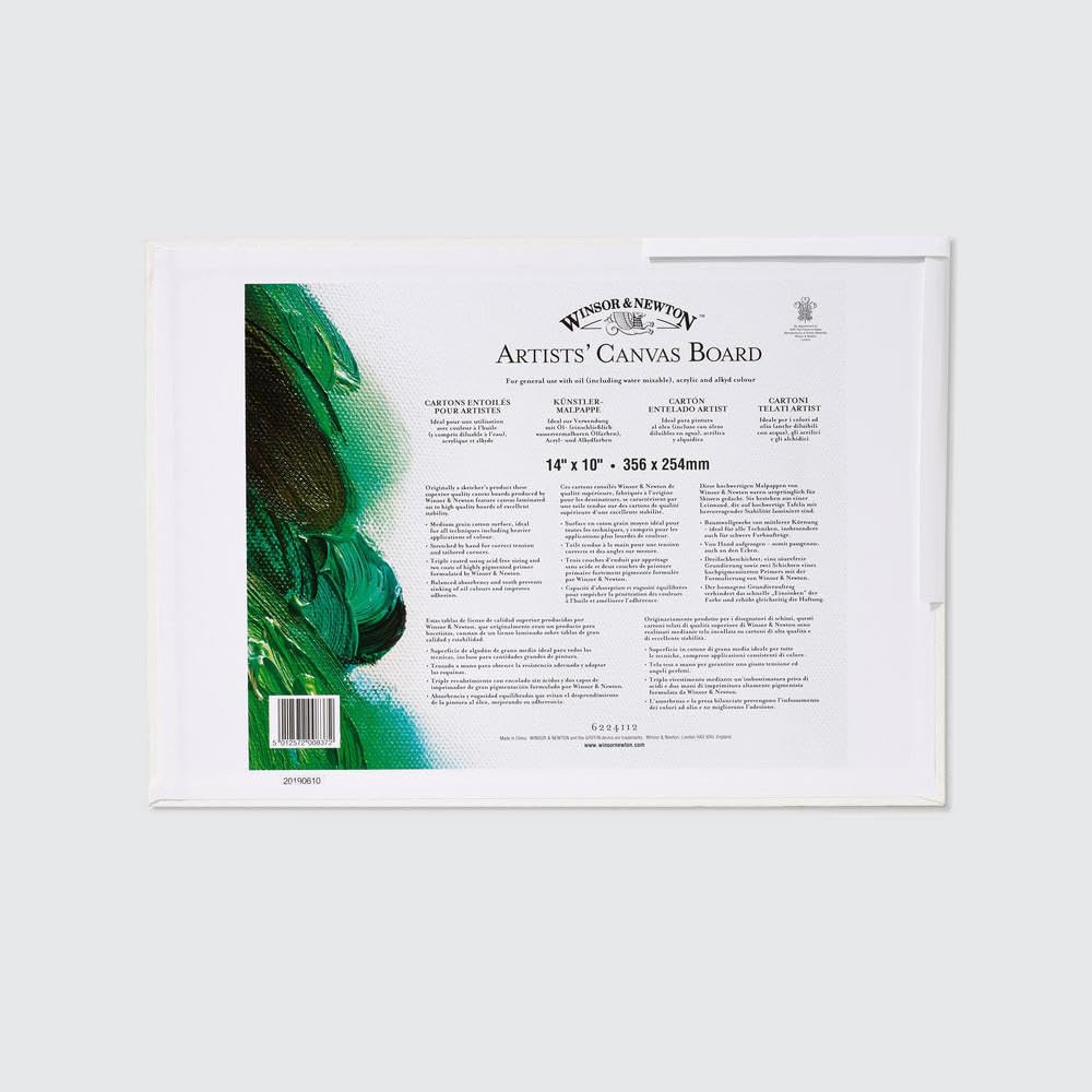 Winsor 6224112 14 X 10-Inch Canvas Board