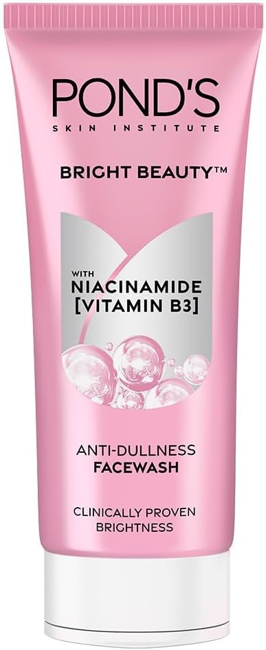 Pond's White Beauty Pinkish-White Glow Lightening Facial Foam 100g Deep Clean