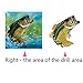 Kixing(TM) Beautiful Fish Rhinestone Pasted DIY 5D Diamond Painting Cross Stitch