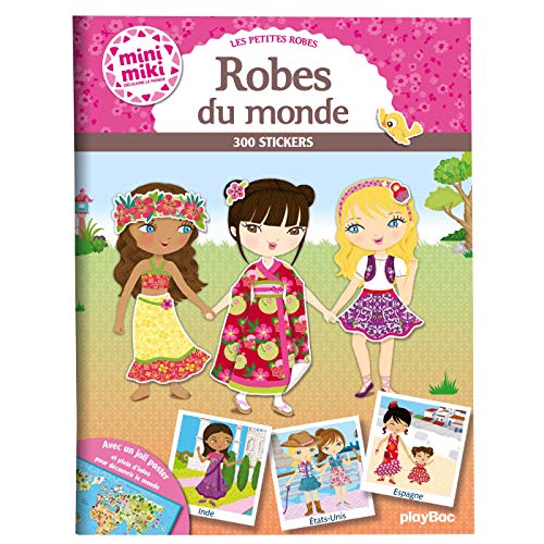Les petites robes - Robes du monde : 300 stickers by 