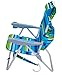 Rio Beach Big Guy Backpack Chair, Blue/Green Stripethumb 4