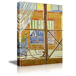 A Pork Butchers Shop Seen from a Window...